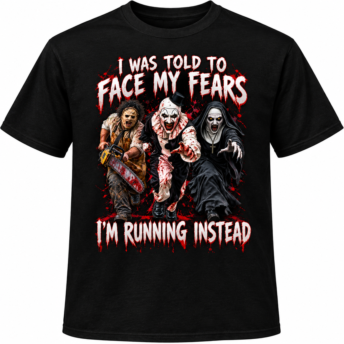 Face My Fears Halloween Tee