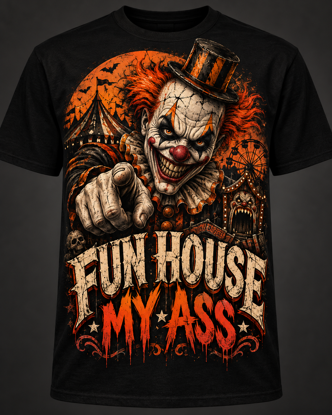 Fun House Halloween Tee