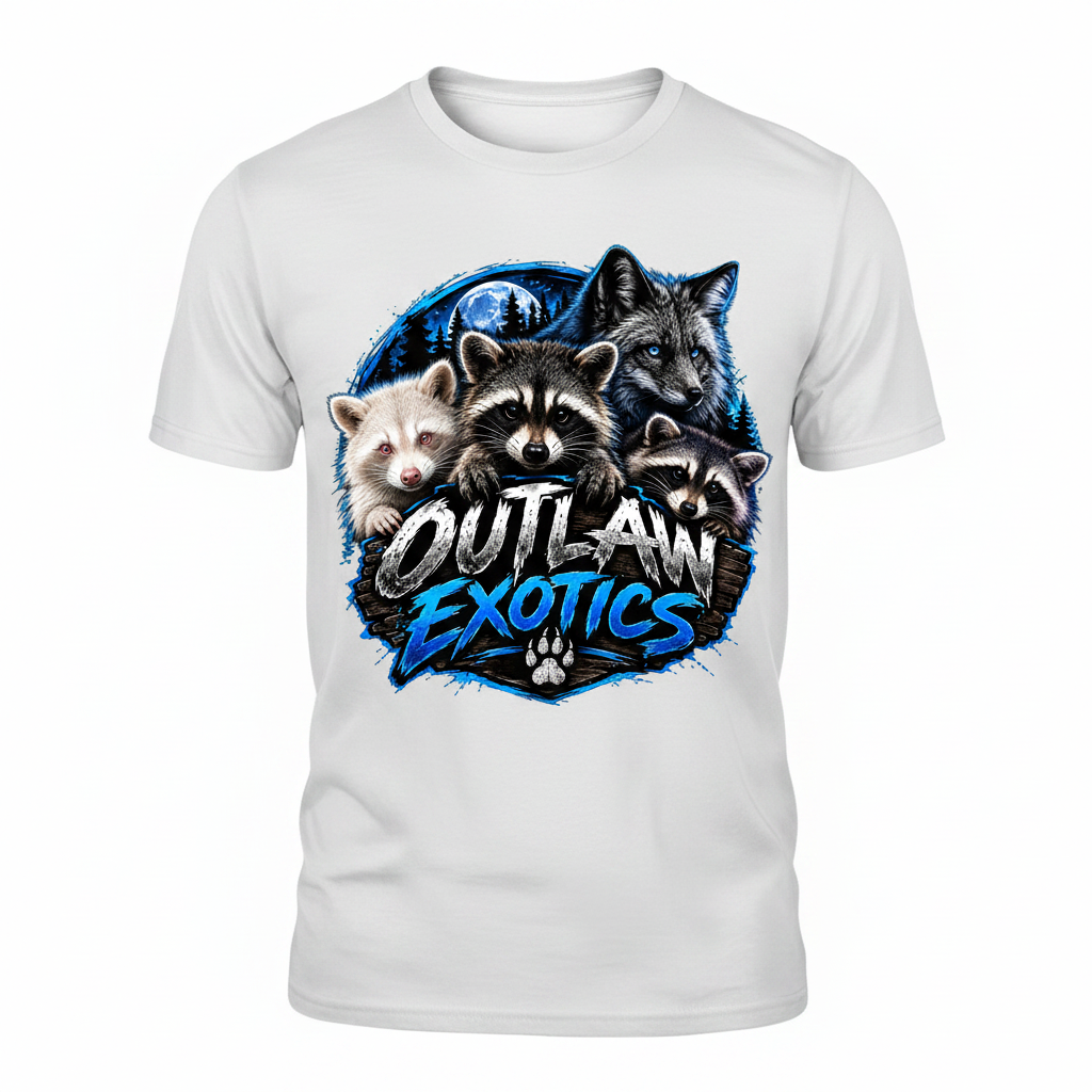Blue Moon ghost mannequin tee
